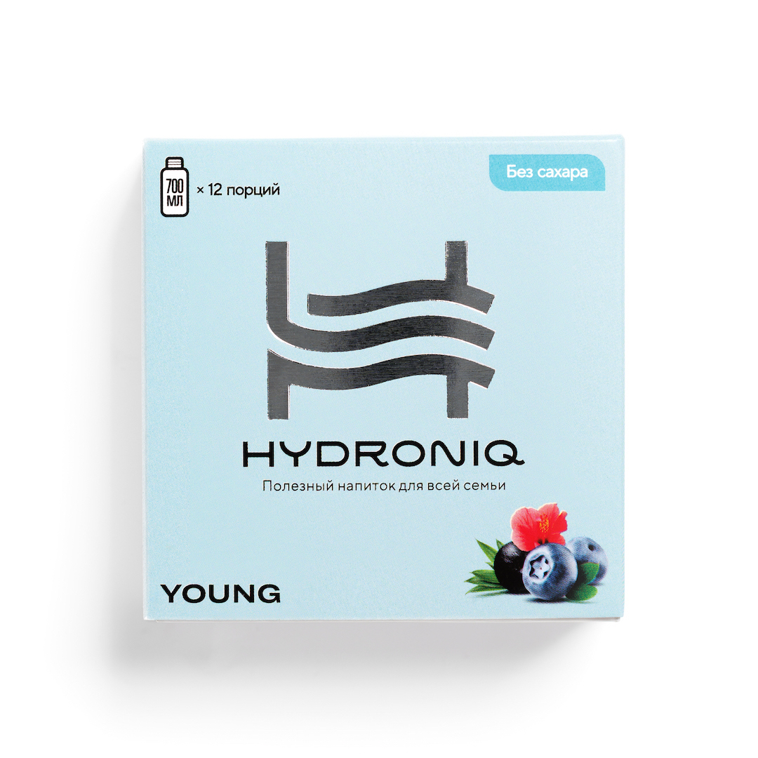 Полезный напиток Hydroniq Young черника - фото 3