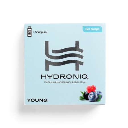 Полезный напиток Hydroniq Young черника