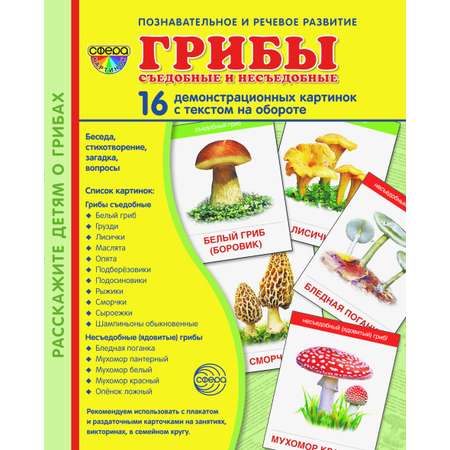 Карточки ТЦ Сфера Грибы