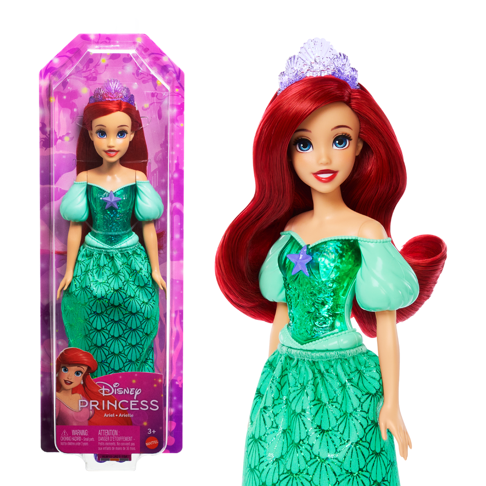 Кукла модельная Disney Princess Ariel высота 28 см HLW10 - фото 1