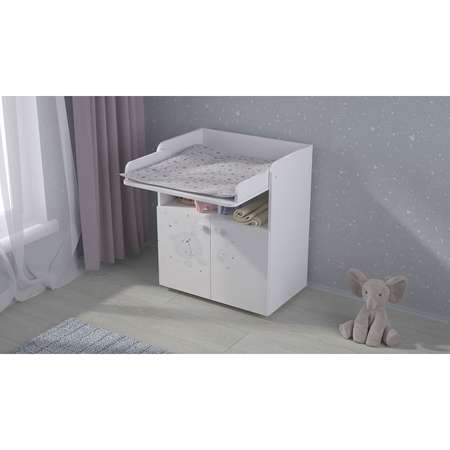 Комод Polini kids French 1270 Teddy Белый