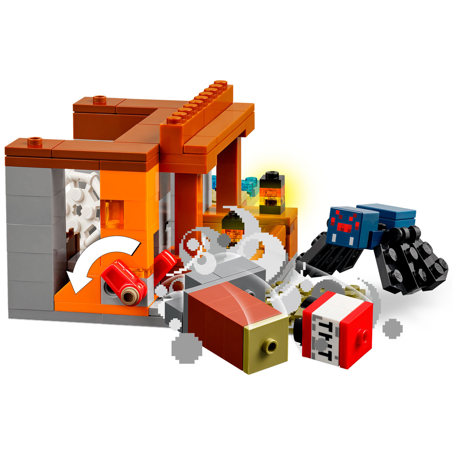 Конструктор LEGO Minecraft Экспедиция рудник Броненосец 247 дет. - фото 2