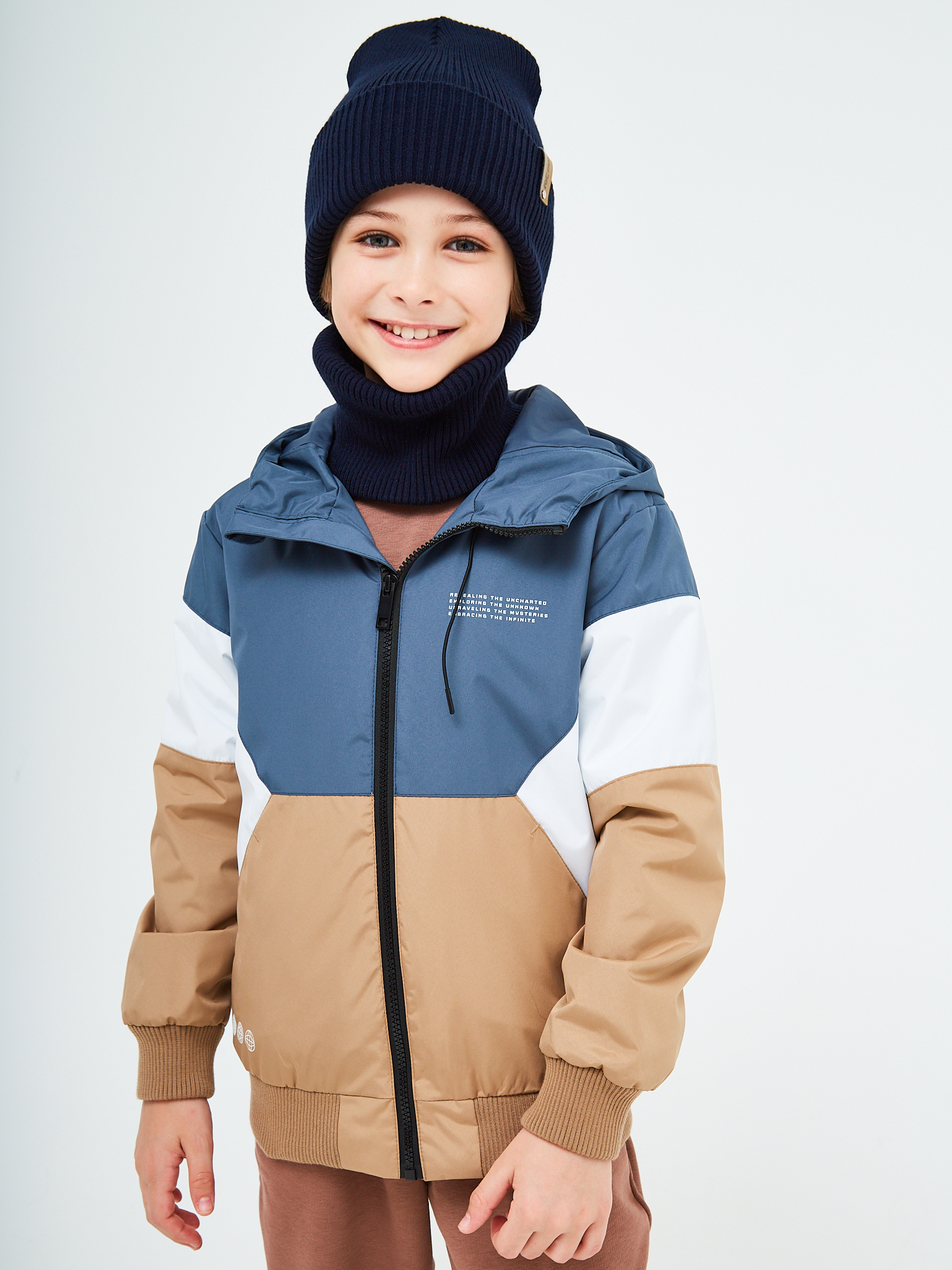 Шапка и снуд KUBRIO KU-H-42-lopataB-Dblue - фото 12