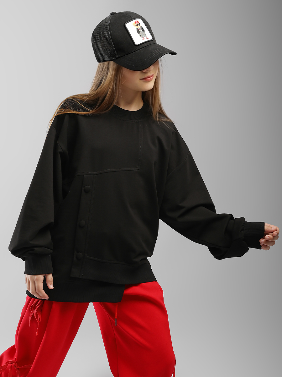 Джемпер Соль и Перец SP2730черный - фото 9