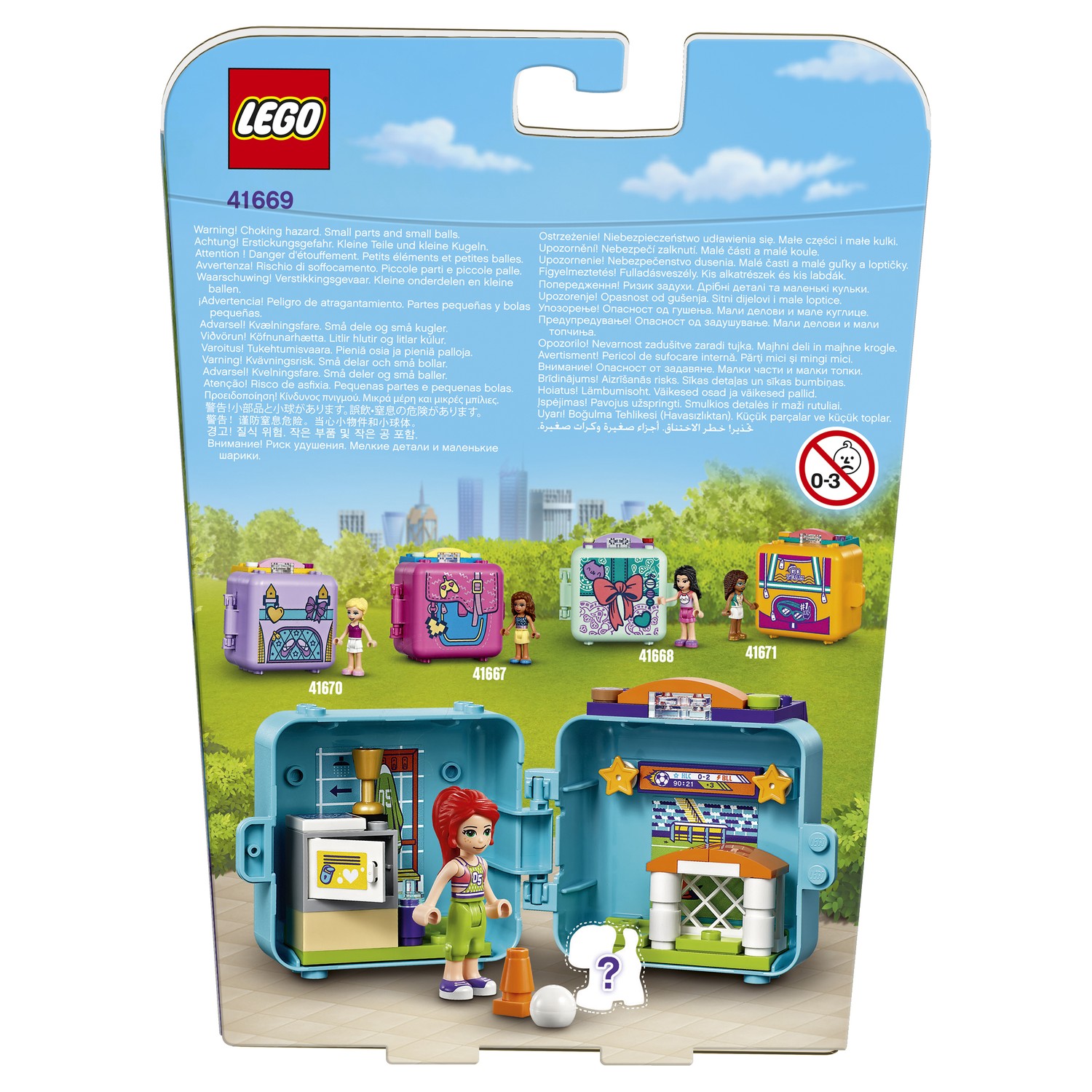 Конструктор LEGO Friends Футбольный кьюб Мии - фото 3