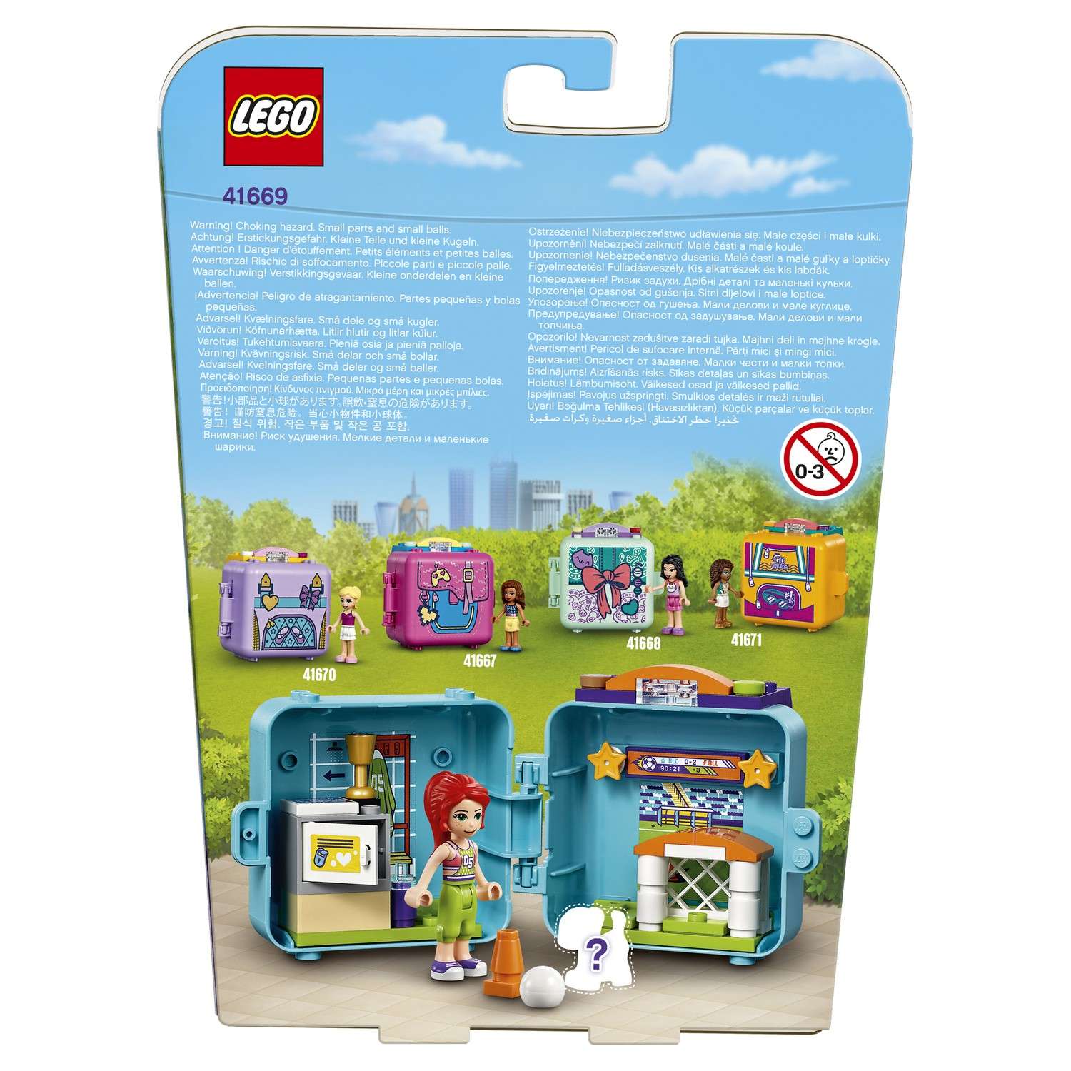 Конструктор LEGO Friends Футбольный кьюб Мии - фото 3