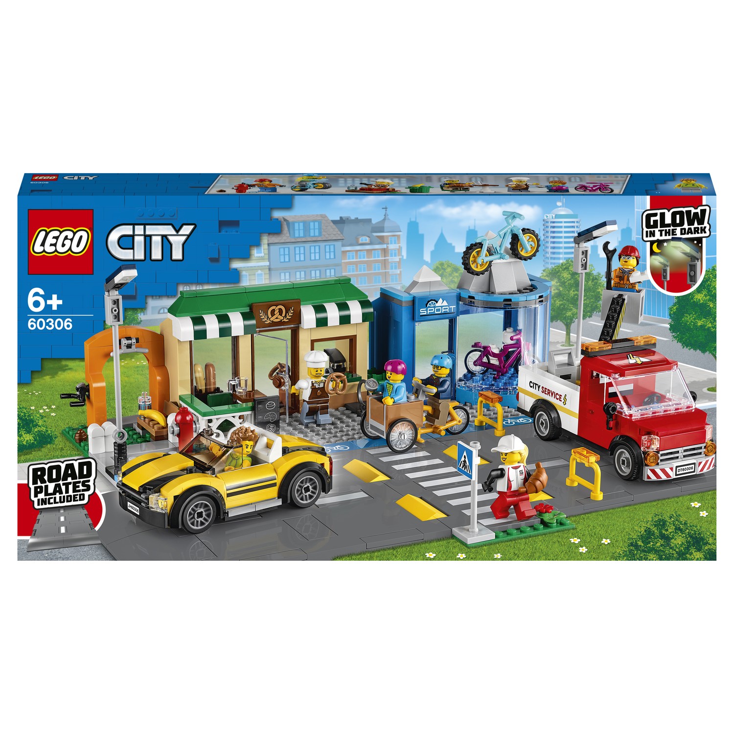 Конструктор LEGO City Торговая улица - фото 2