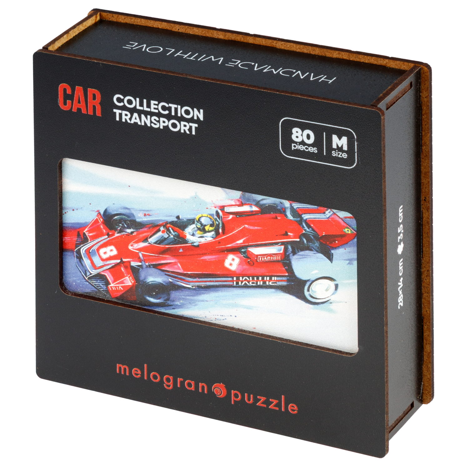 Пазл 1TOY Гоночный автомобиль деревянный - фото 6