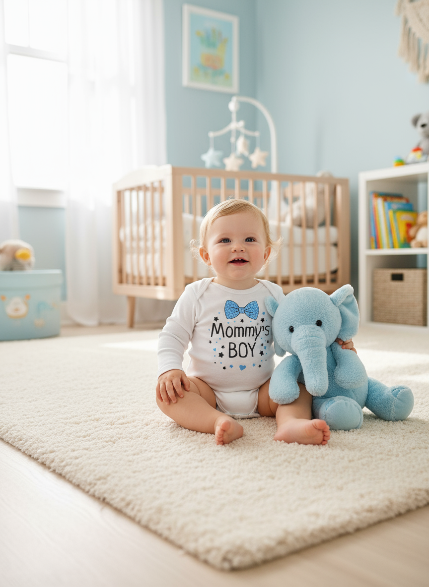 Боди Утенок 072п белый мамин мальчик - фото 2