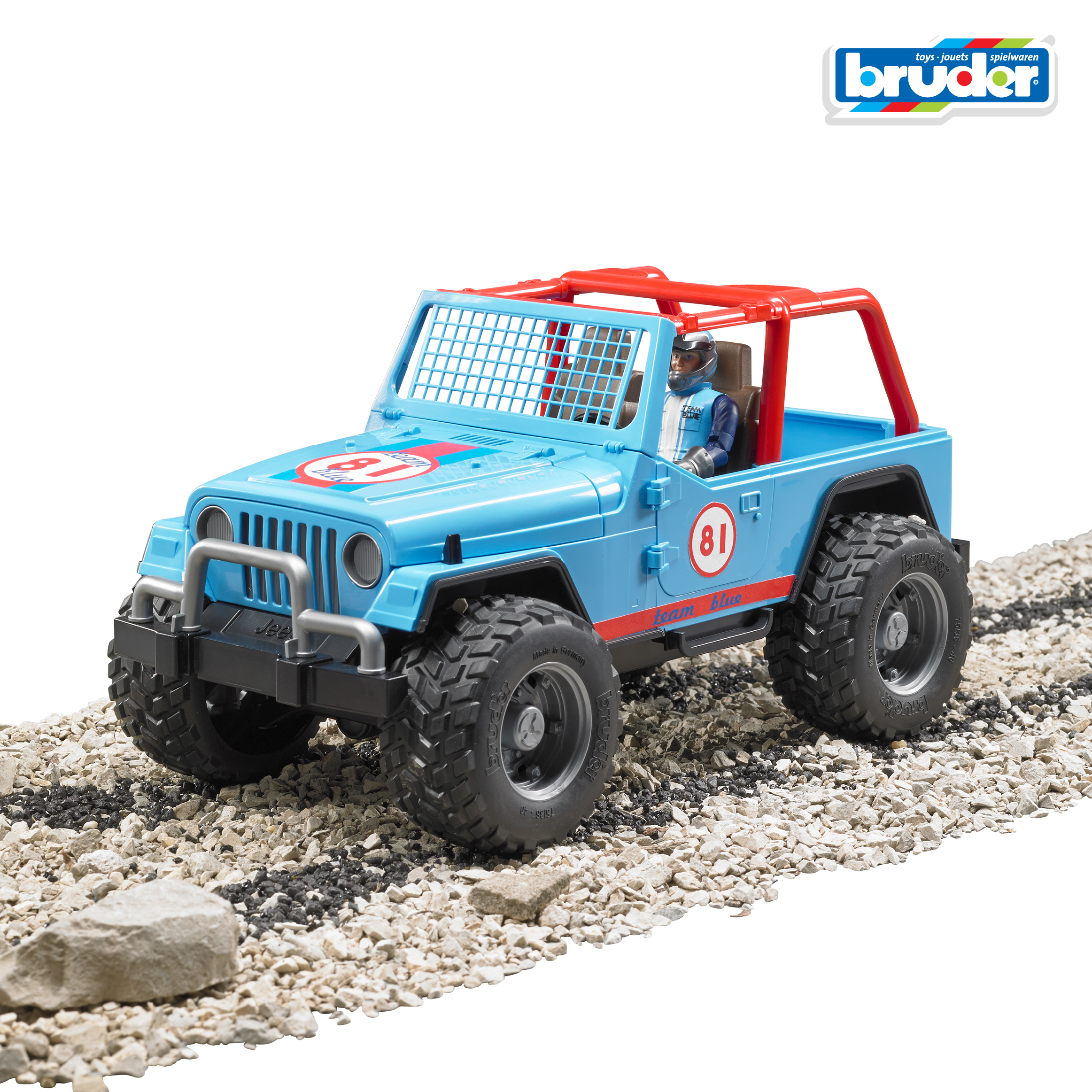 Внедорожник Bruder Cross Country Racer 1:16 02-541 - фото 5