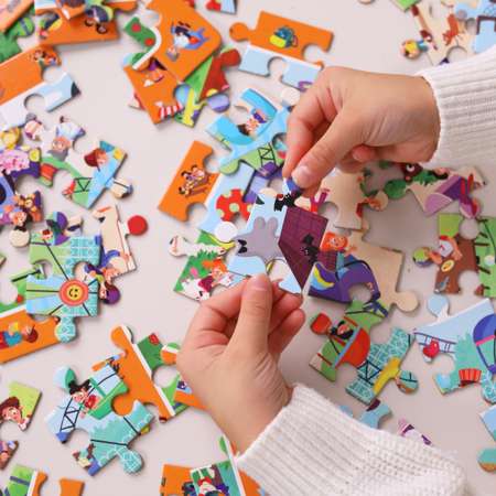 Пазл El BascoKids Парк аттракционов классический