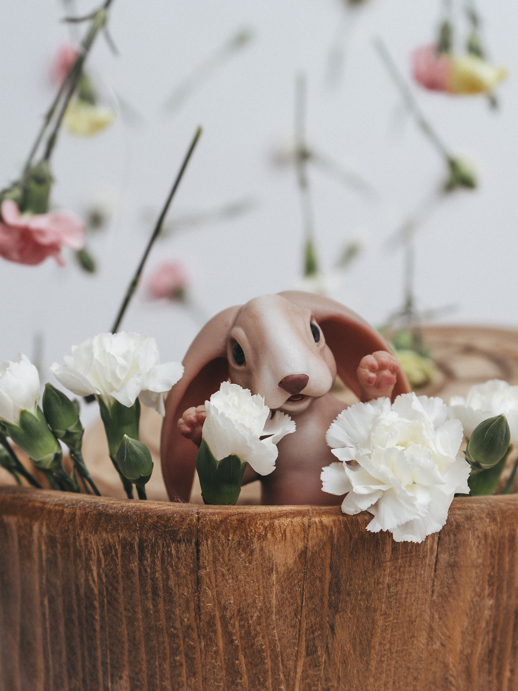 Кукла мини Magic Manufactory Magic history Зайчонок серый высота 15 см 4631169404154 - фото 3