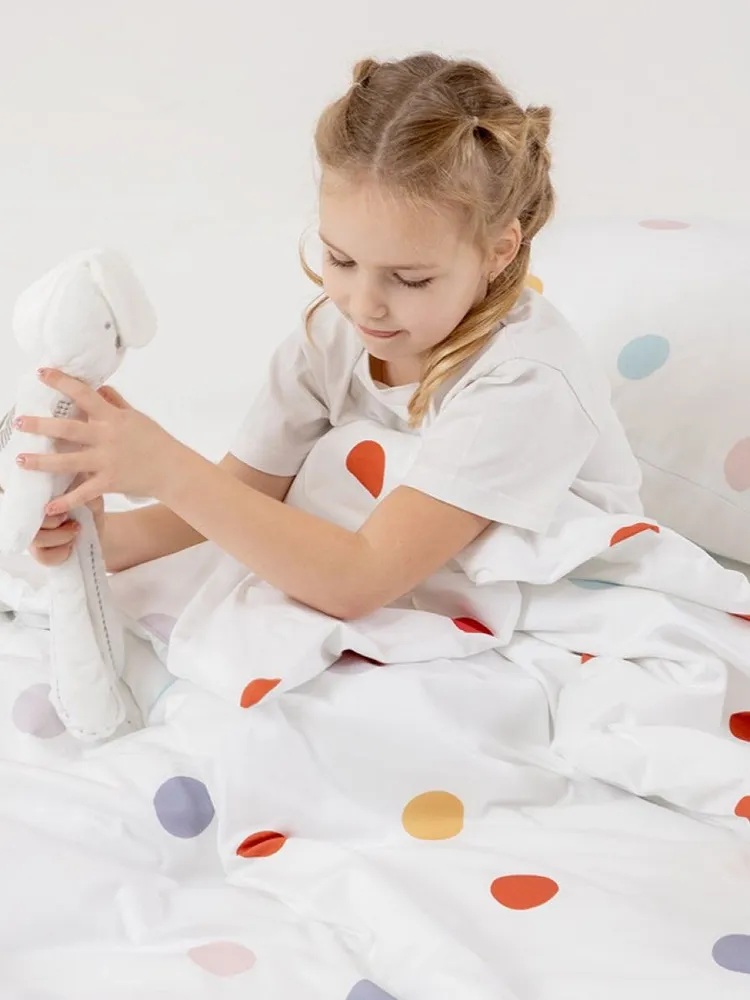 Комплект постельного белья askona kids Горох 2 предм. - фото 5