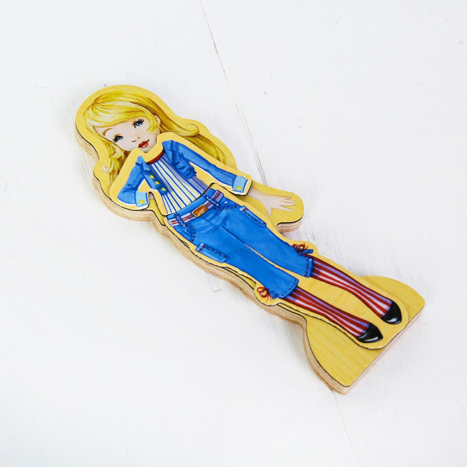 Игра магнитная Sima-Land Модные девчонки - фото 5