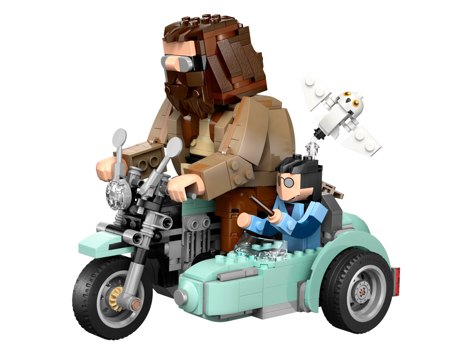 Конструктор LEGO Harry Potter Поездка Хагрида и Гарри 617 дет. - фото 5