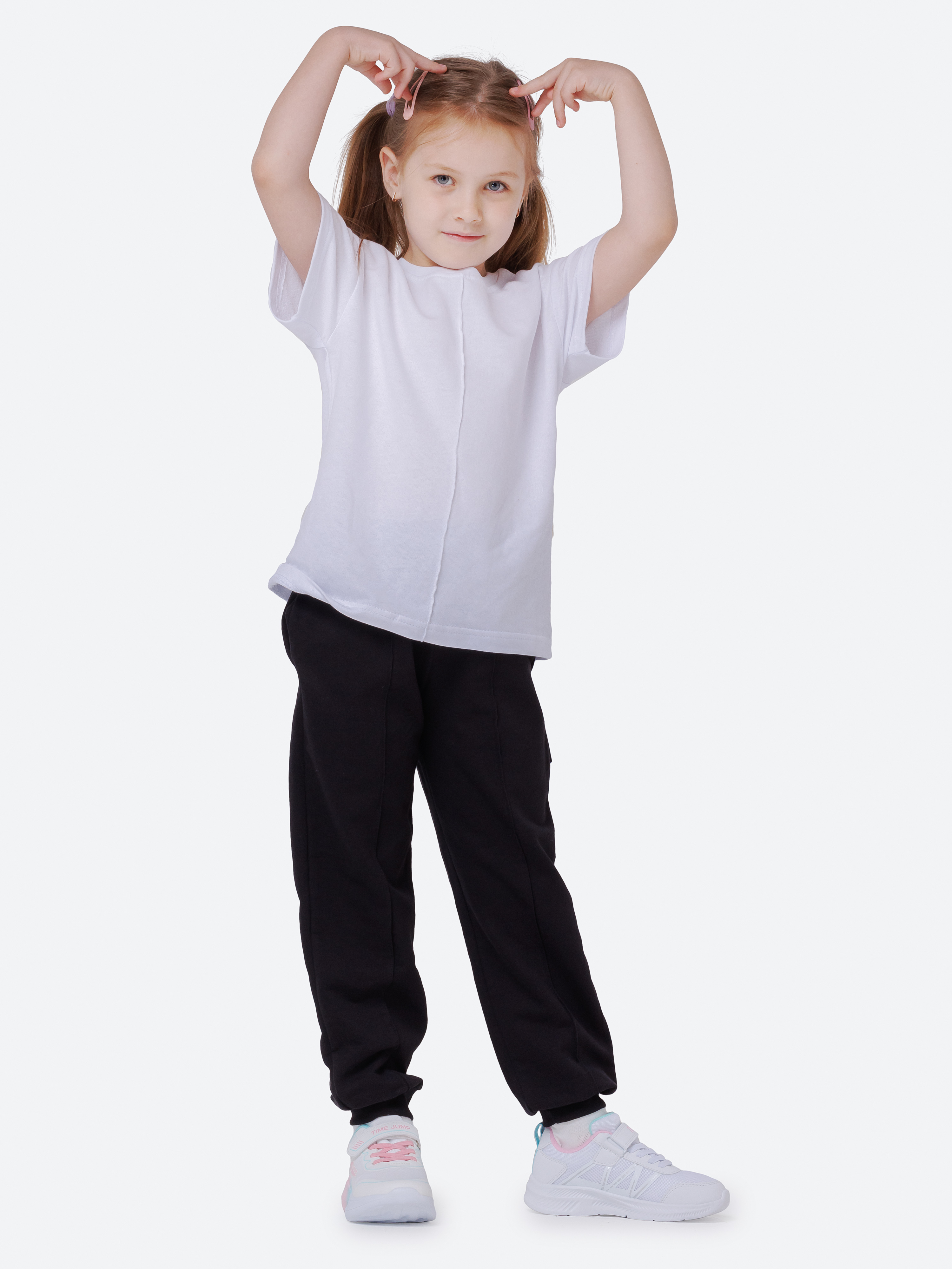 Спортивный костюм VEDDI 2080/6041фп-2024-белый/чёрный - фото 6