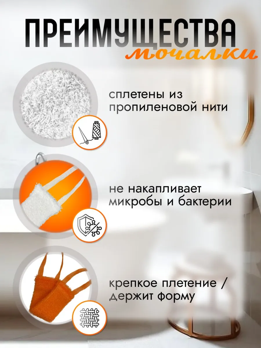 Мочалка PRO CLEANLY - фото 3