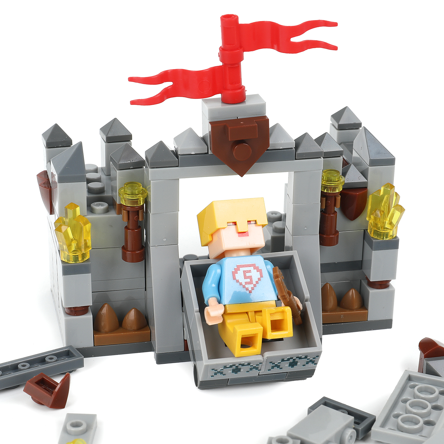 Конструктор Город мастеров Мой мир 162 дет. - фото 5