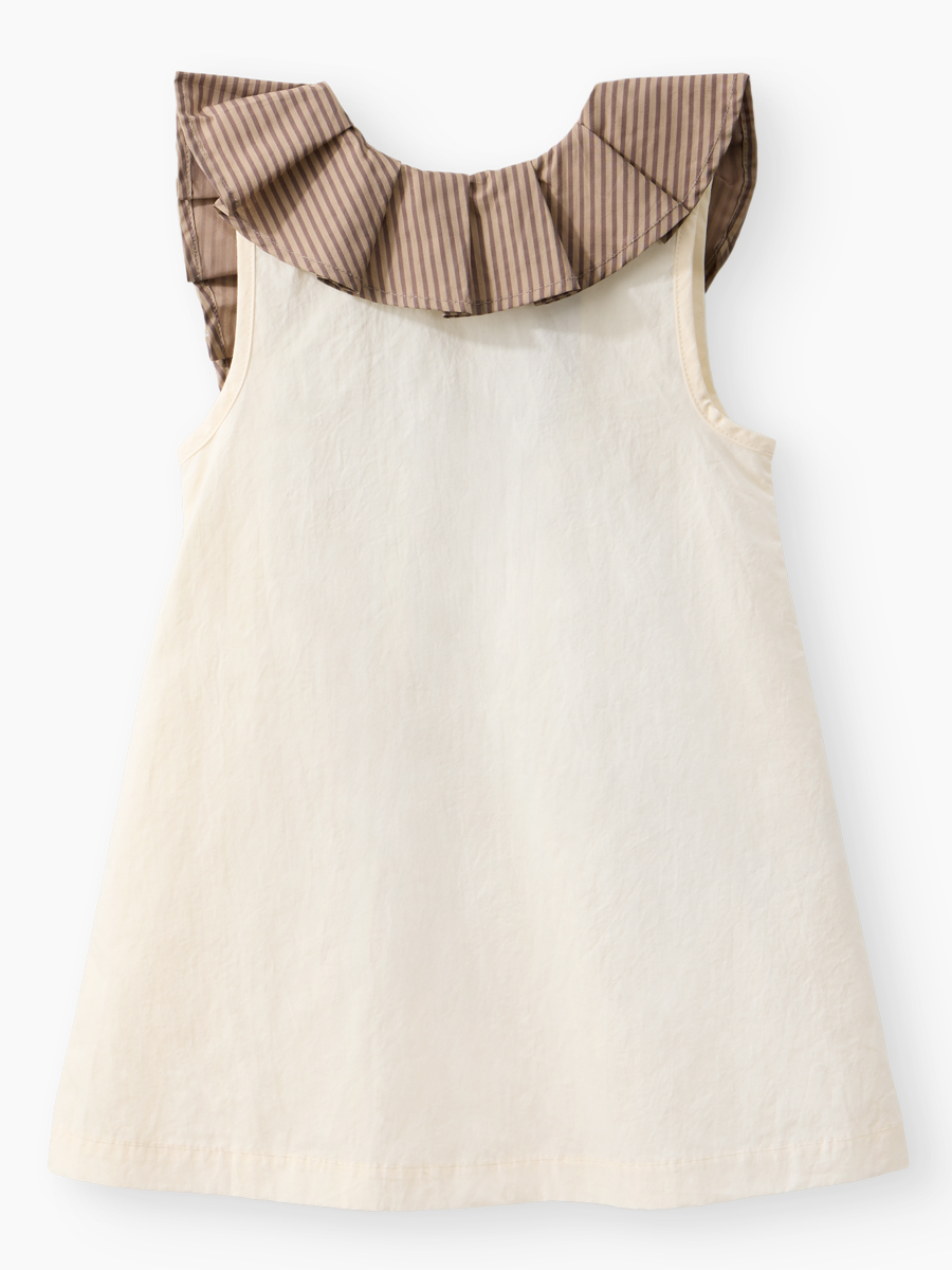 Платье Happy Baby 88306-1_milky-with-stripe - фото 1