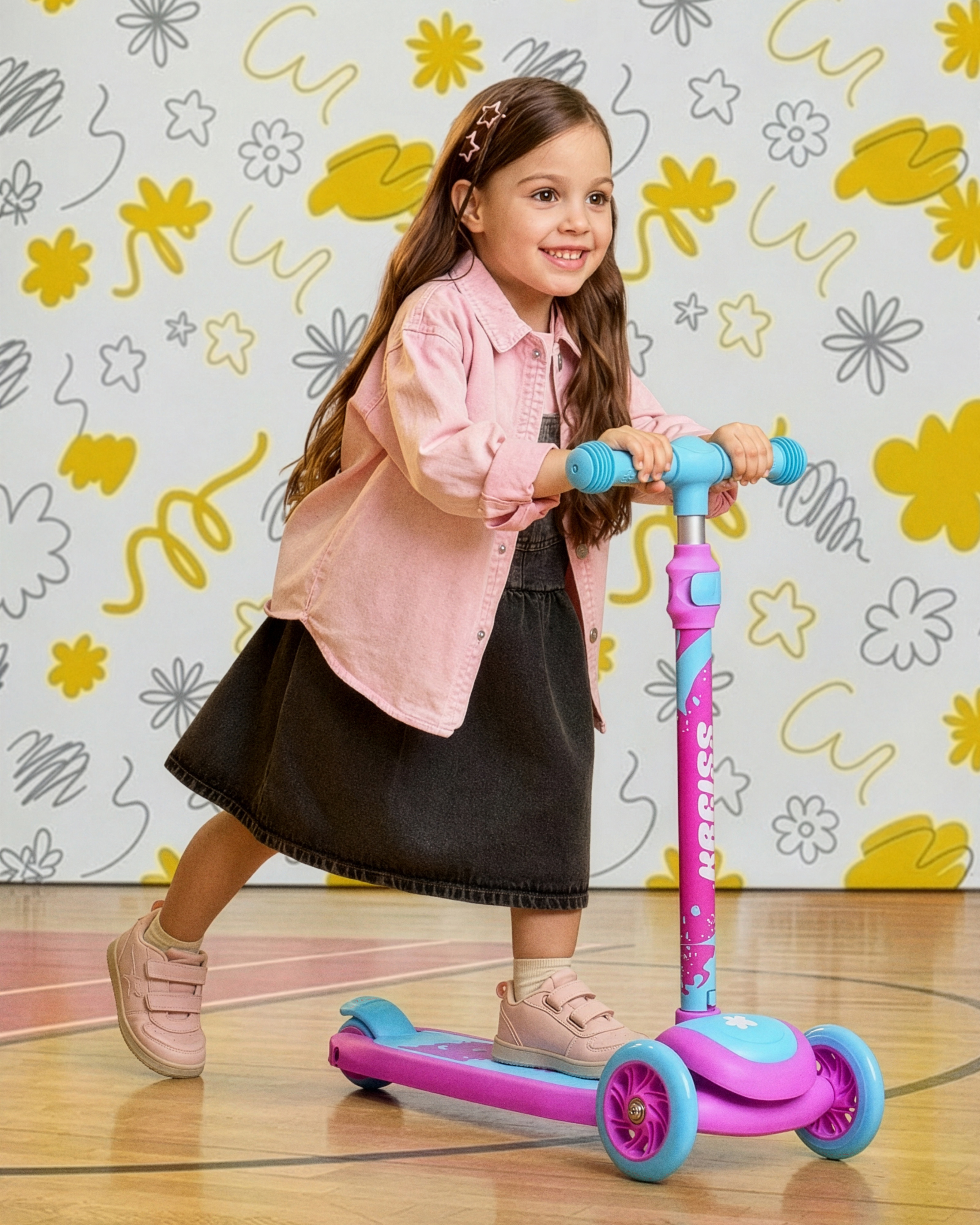 Самокат Kreiss трехколесный - фото 2