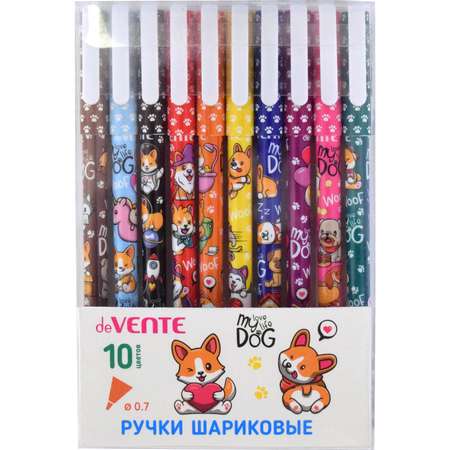 Ручка шариковая deVENTE 10 шт.