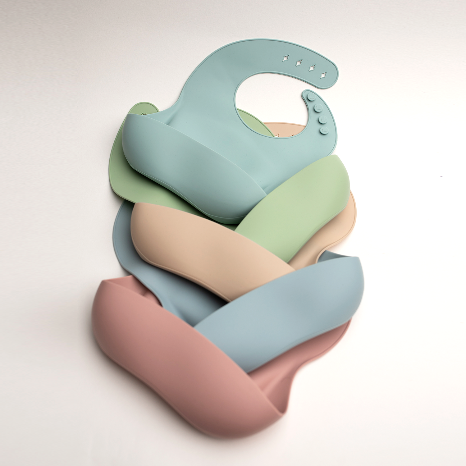 Нагрудник Beola Baby силикон - фото 7