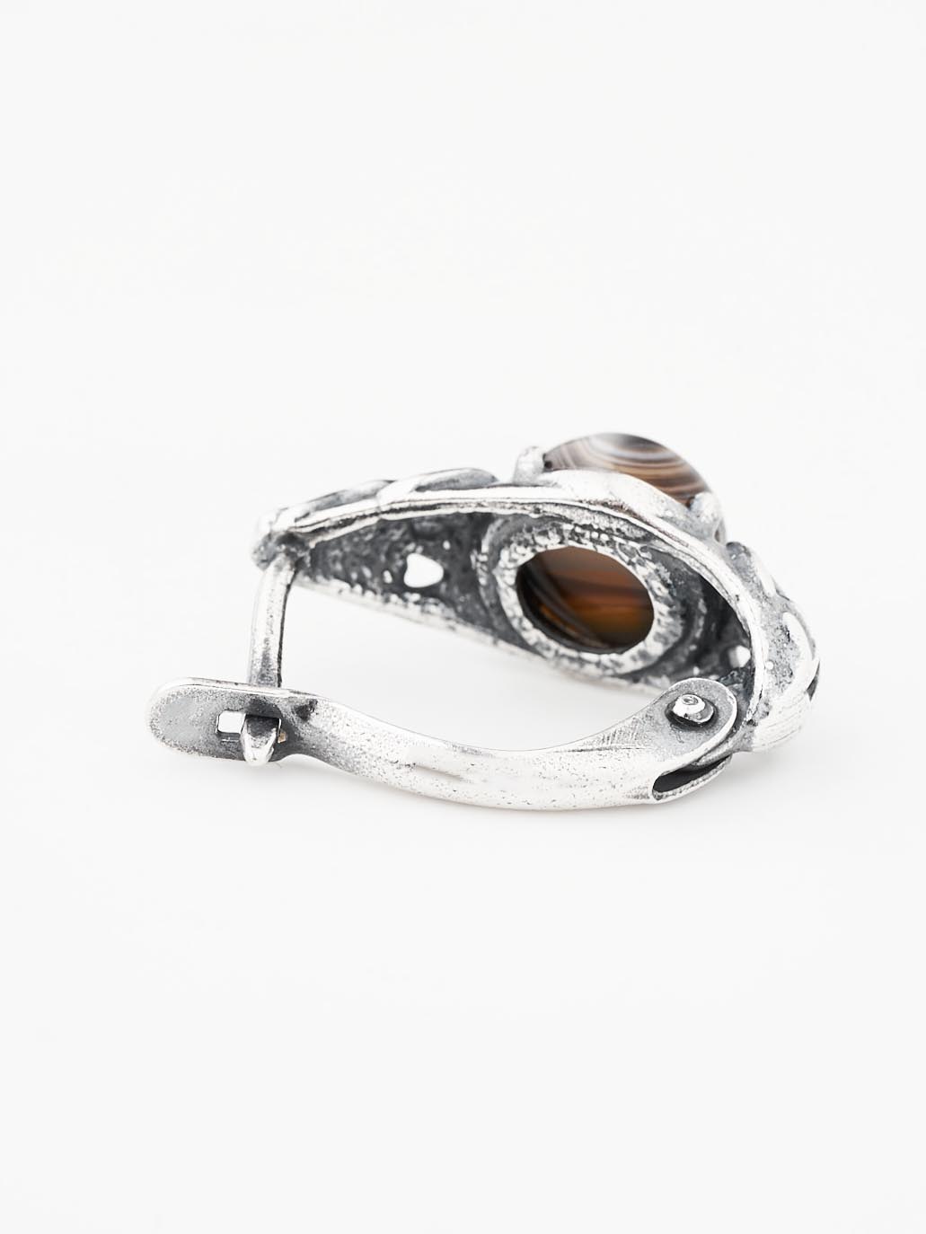 Серьги Shine and Beauty 80658-25-с-агатполос - фото 4