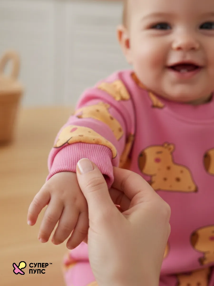 Боди Супер Пупс ромпер/многокапибар - фото 11