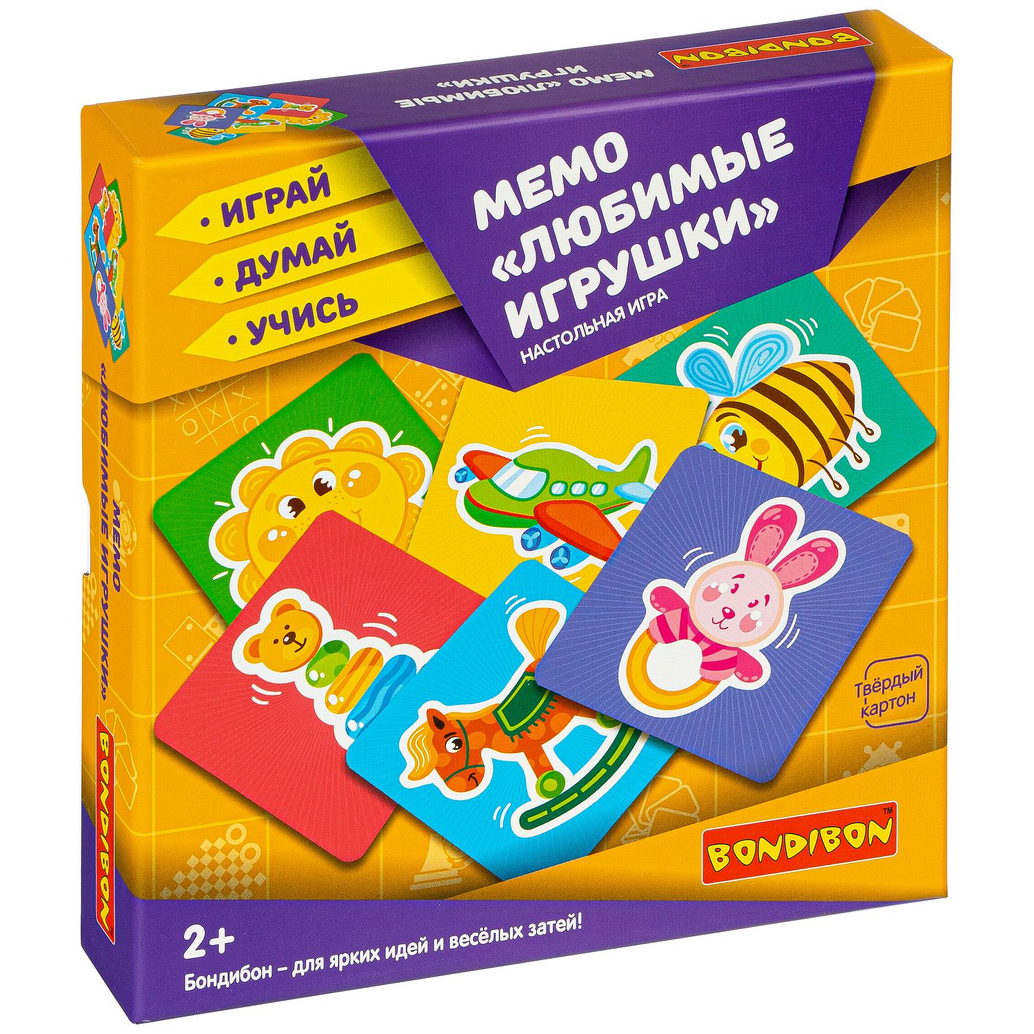 Настольная игра Bondibon мемо Любимые игрушки - фото 1