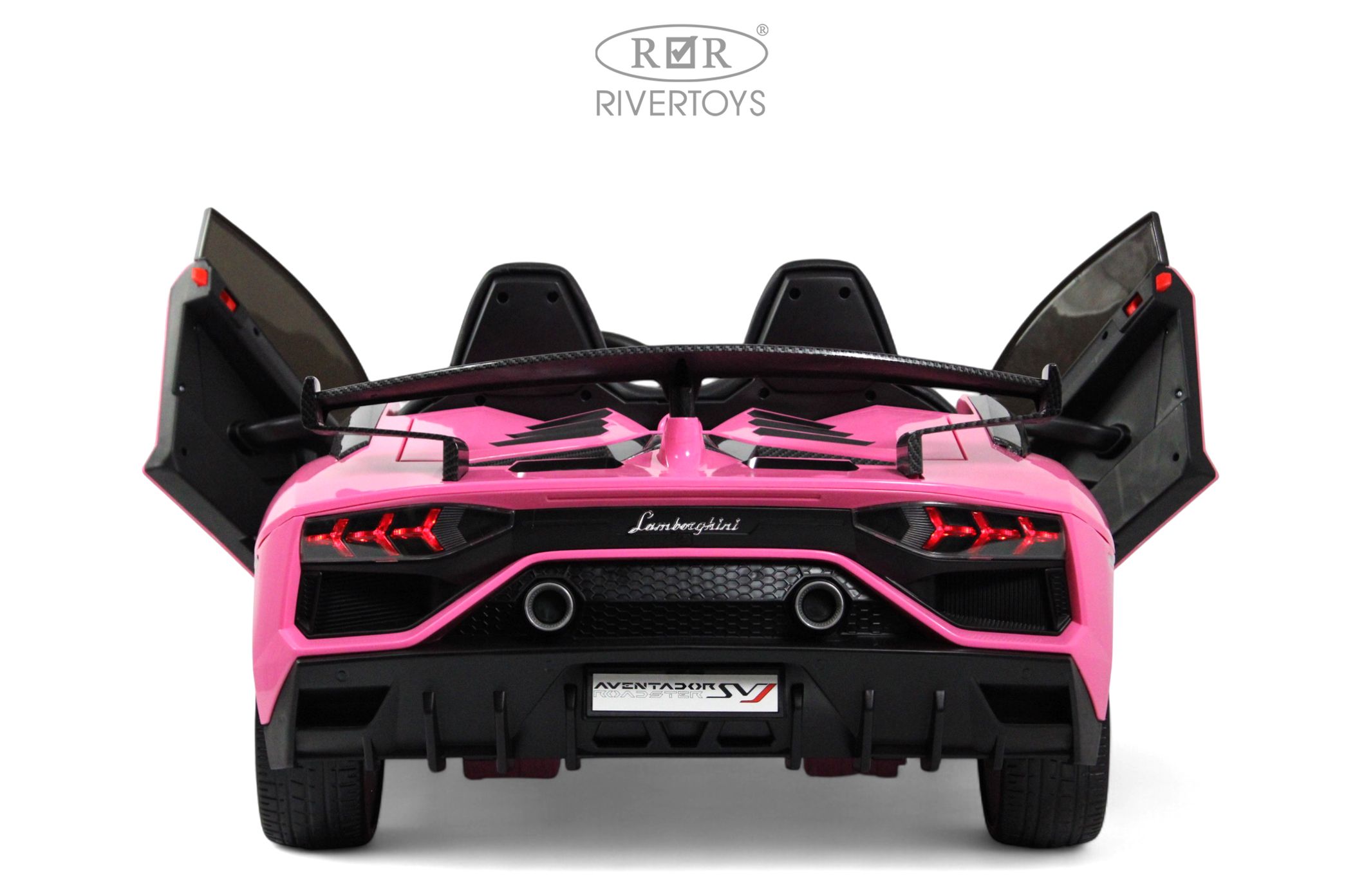 Электромобиль RIVERTOYS A111MP-PINK С пультом ДУ - фото 4
