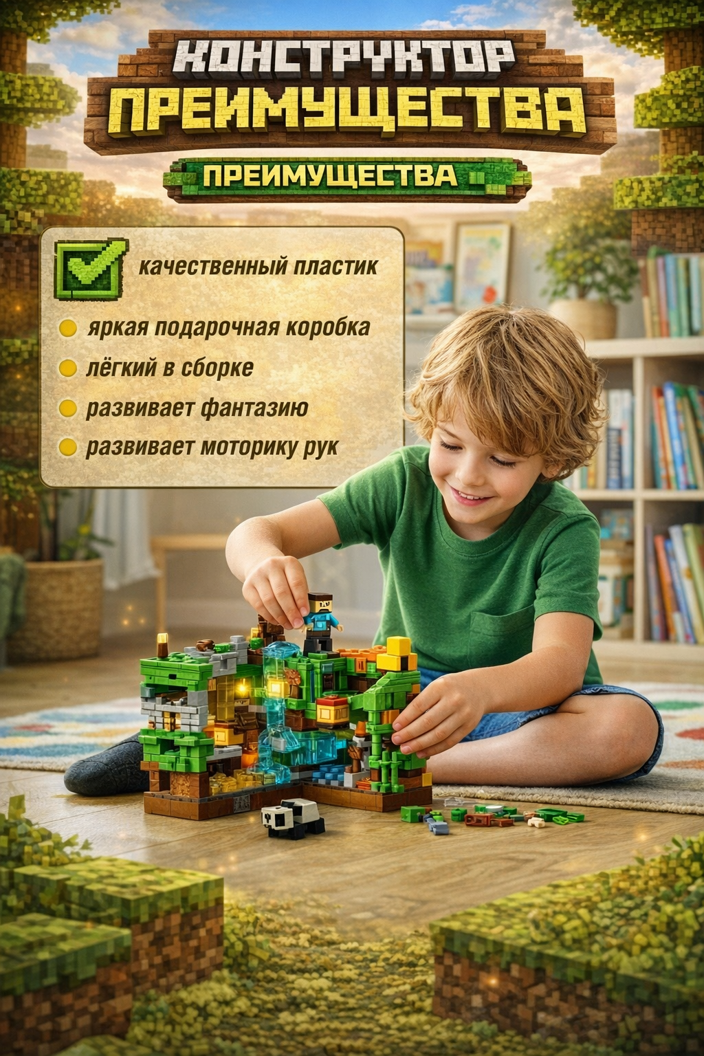 Конструктор BalaToys Крепость 501 дет. - фото 3