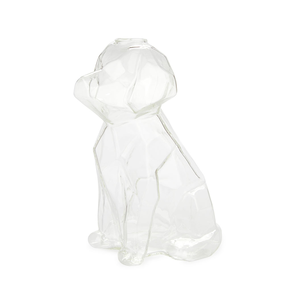 Ваза Balvi Sphinx Dog прозрачная - фото 1