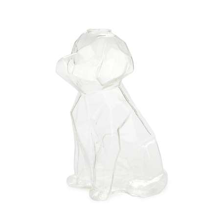 Ваза Balvi Sphinx Dog прозрачная