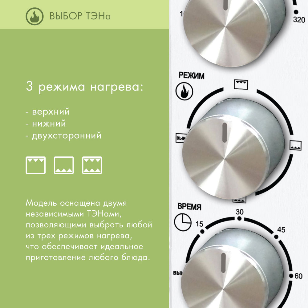 Мини-печь ENDEVER Danko 6039 - фото 5