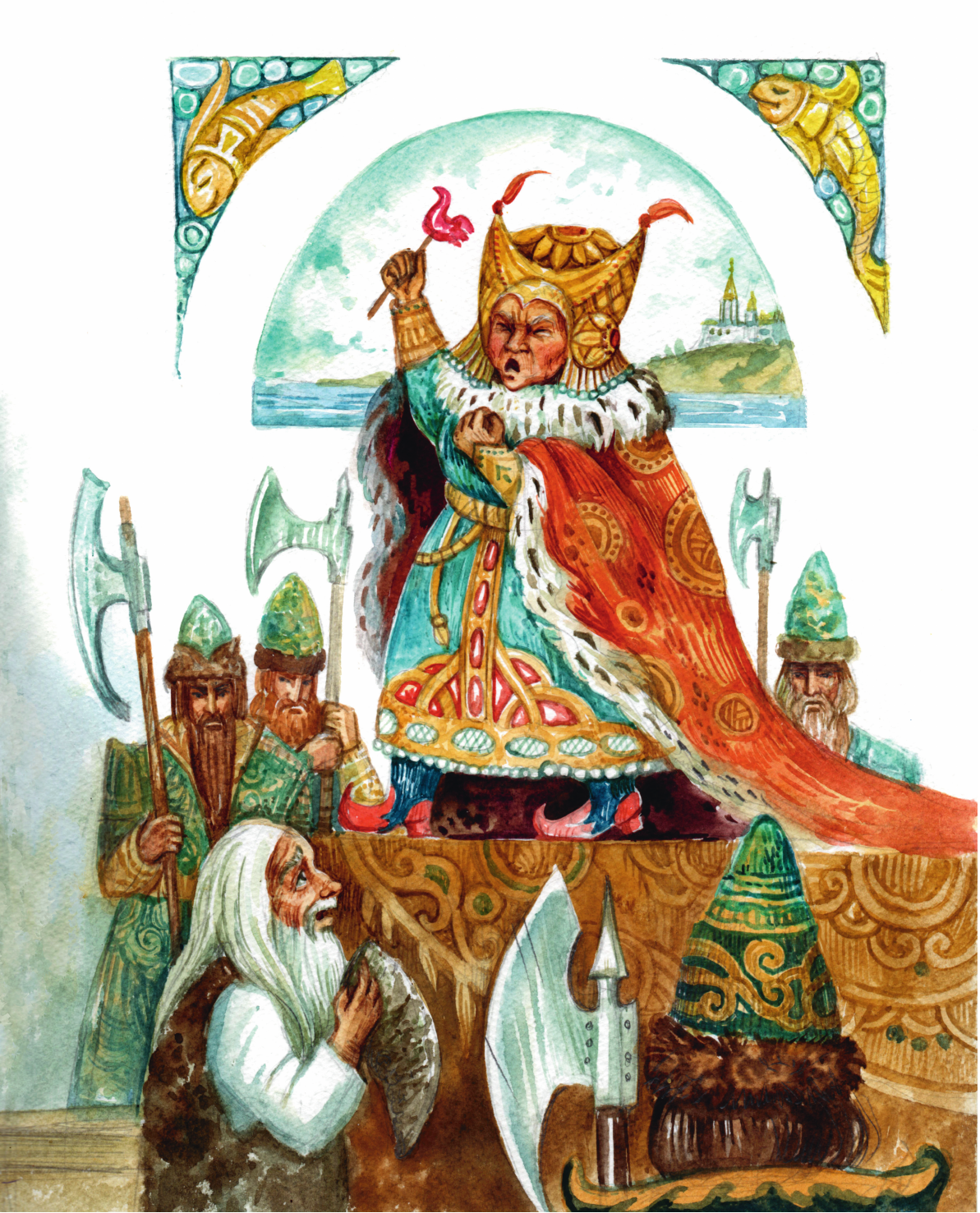 Книга Эксмо Волшебные русские сказки (ил. Д. Субботиной) - фото 14