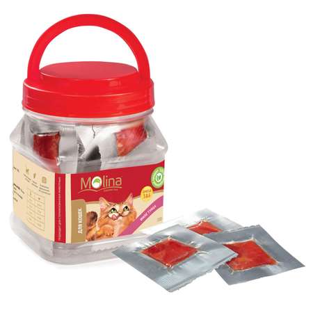 Лакомство для кошек Molina филе тунца 200г