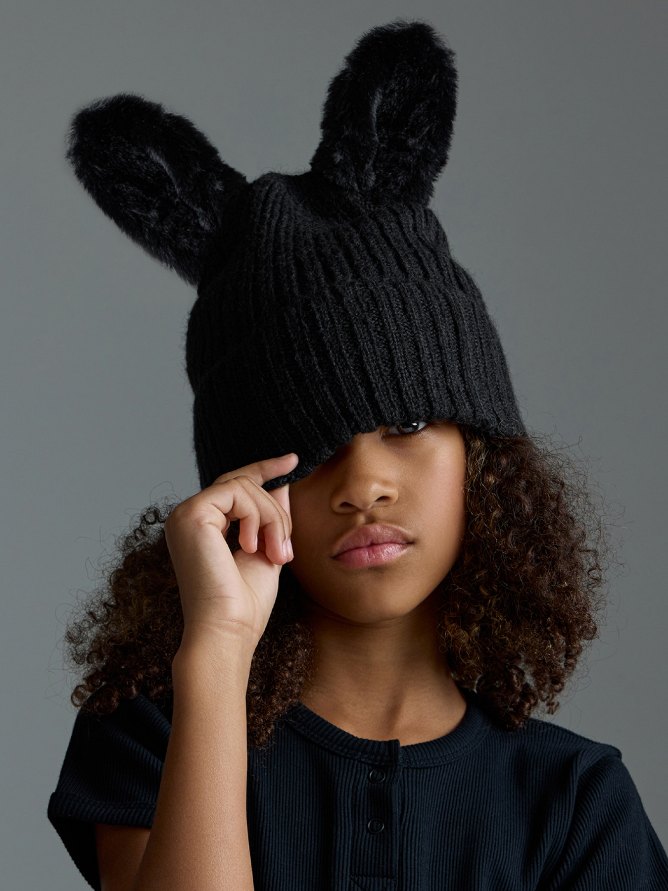 Шапка Happy Baby 89154-0_black - фото 1