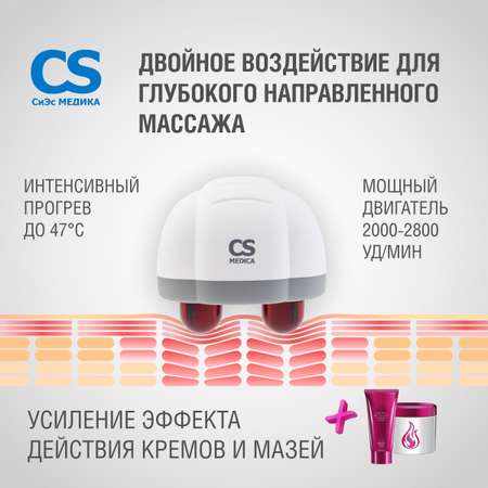 Вибромассажер медицинский CS MEDICA VibraPulsar CS-v2