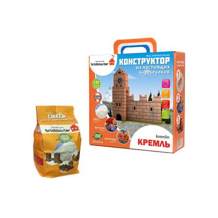 Конструктор BRICKMASTER из мини-блоков 130 дет.