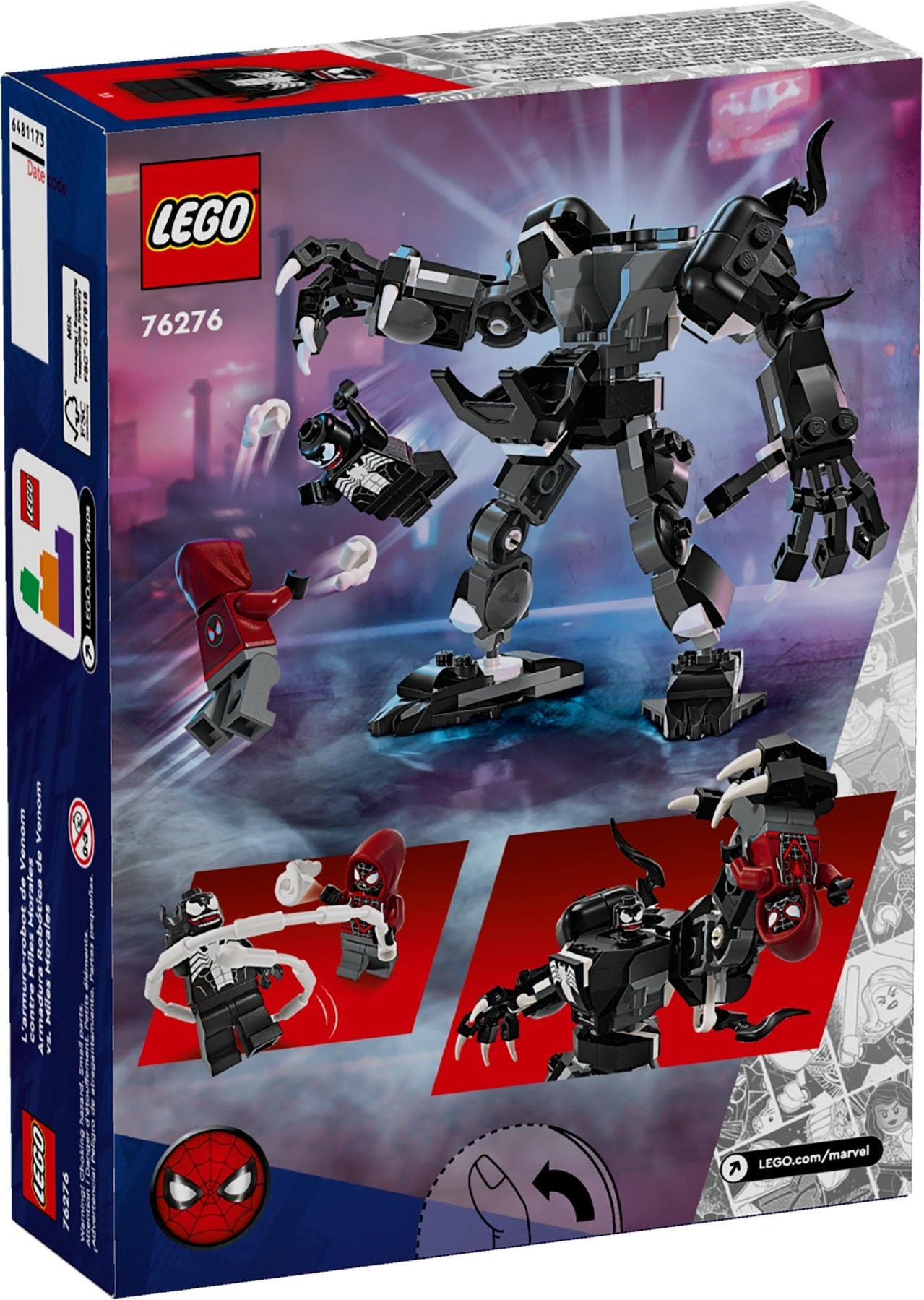 Конструктор LEGO Marvel Super Heroes 76276 134 дет. - фото 4