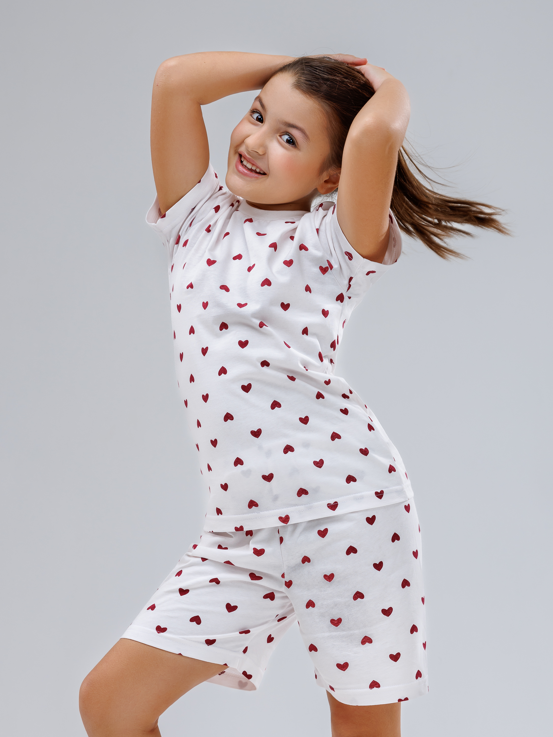 Пижама Babycollection pjm003/sph/k1/016/p2*dмолочный,бордовый - фото 1