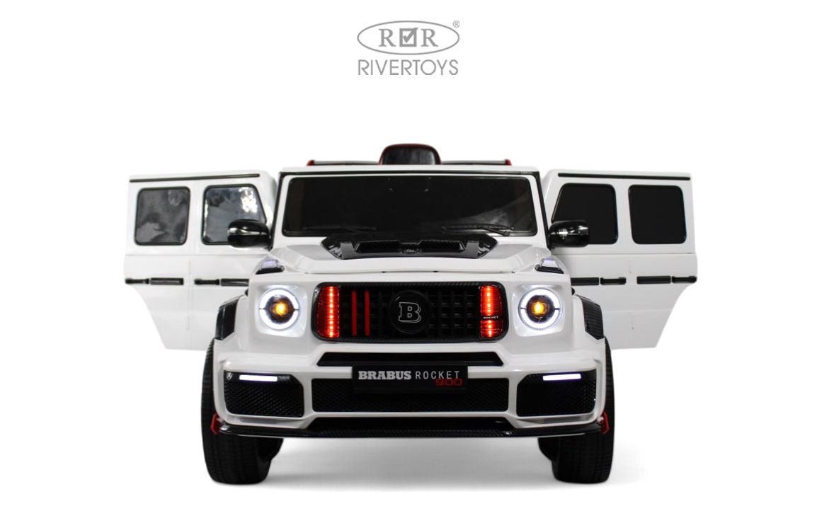 Электромобиль RIVERTOYS Mercedes Z777ZZ-WHITE С пультом ДУ - фото 3