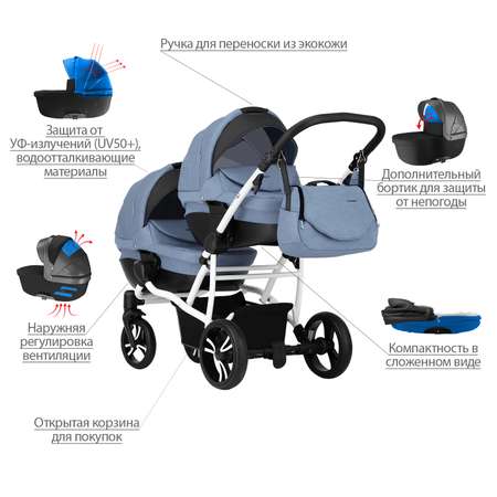 Коляска 2 в 1 Bebetto Comfort