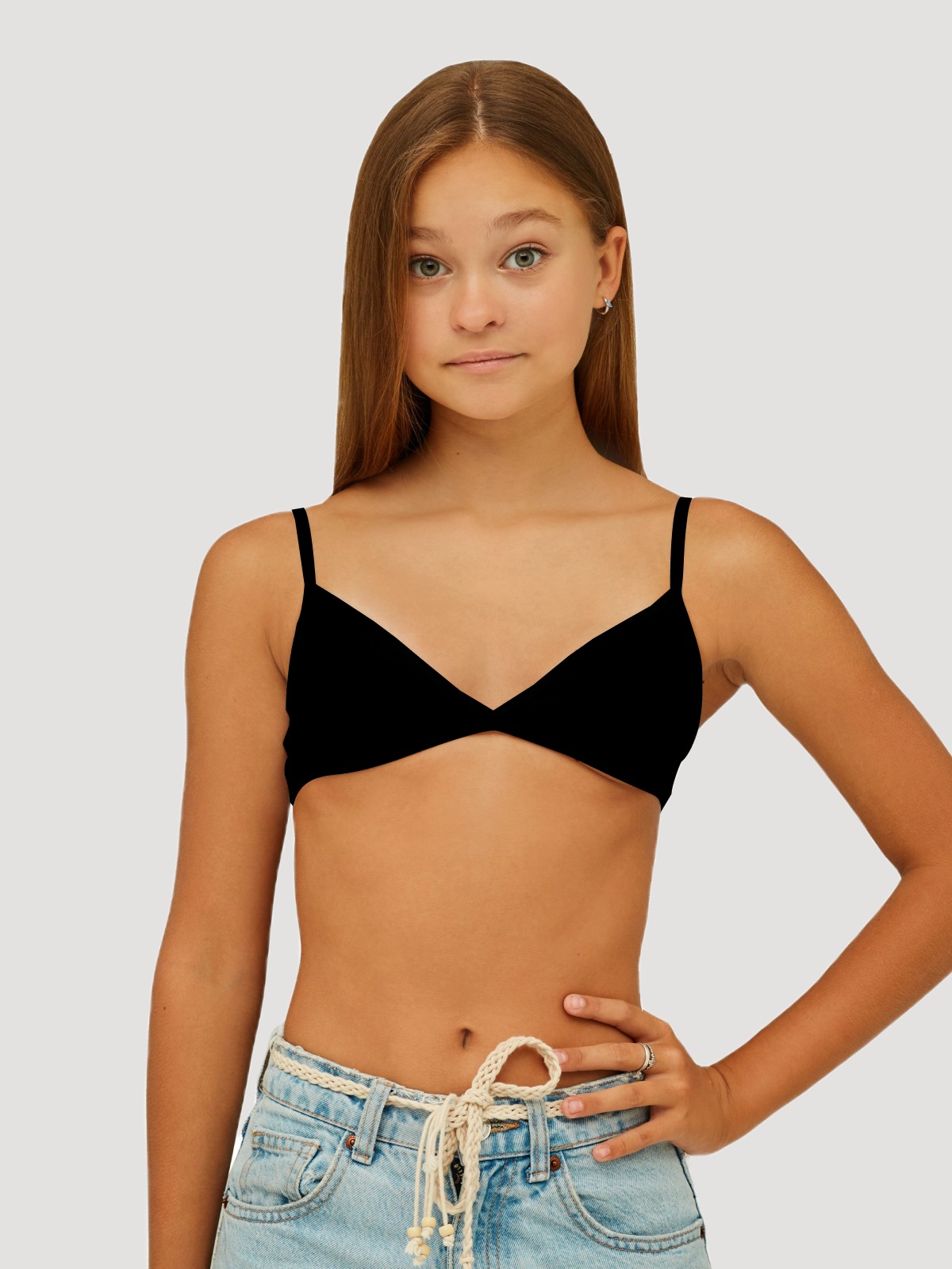 Топ-бюстье 3 шт Bella Veza Kids M-BVT-9006-SY-BY-TN - фото 1