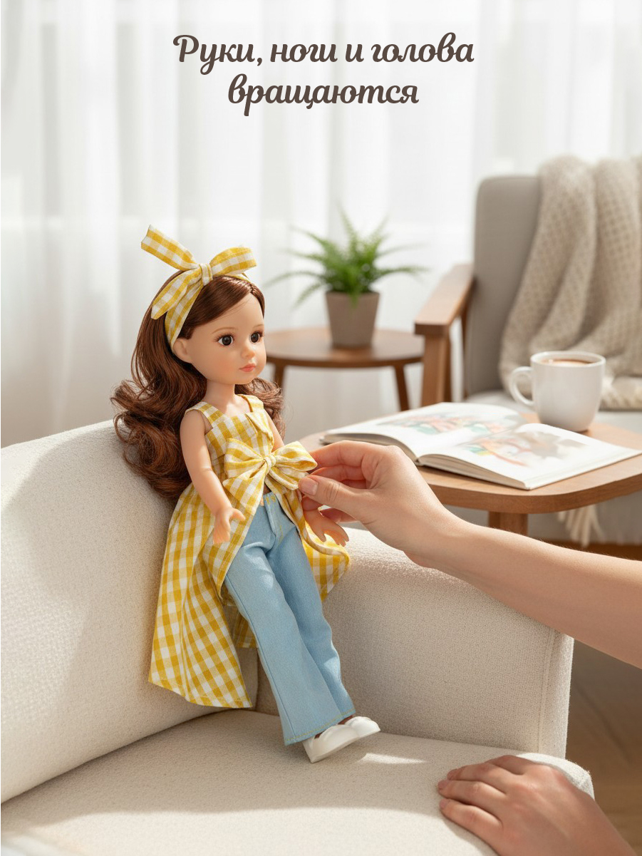Кукла классическая Veld Co высота 36 см 136523 - фото 9