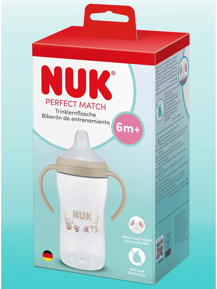 Бутылочка Nuk 260 мл 1 шт. - фото 1