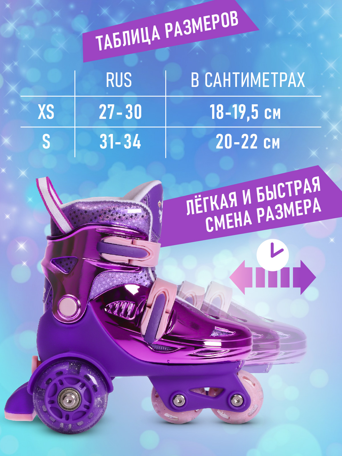 Роликовые коньки CITYRIDE S 31-34 - фото 5