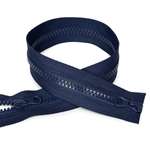 Молния MaxZipper 70 см разъемная 2 замка №5 трактор пластиковая синий
