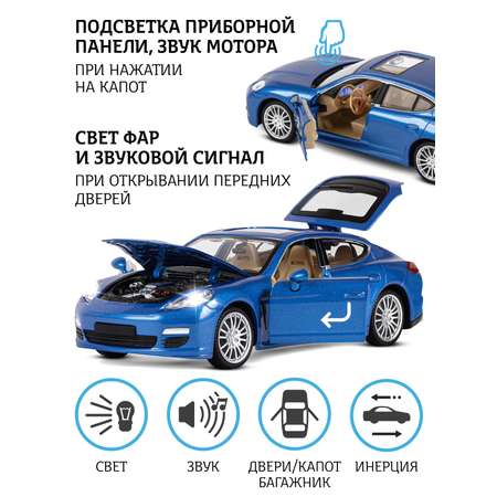 Автомобиль АВТОпанорама Porsche Panamera S 1:24