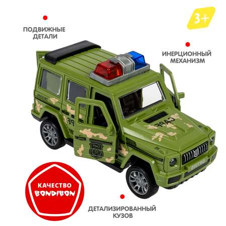 Внедорожник Bondibon военная инерционная машинка